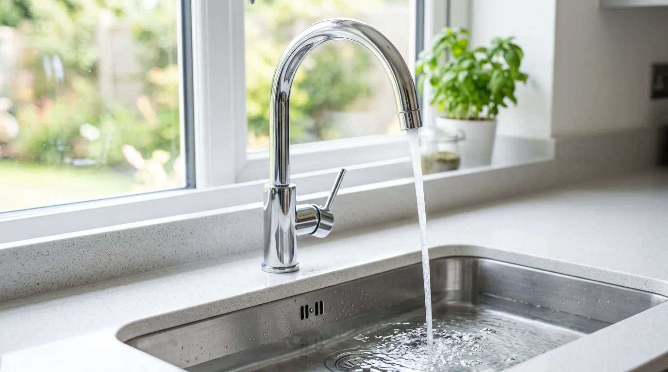 Local Plumbing Master Pros same day plumber fixing a faucet in Marblehead, OH